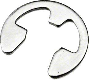E-clip for Polaris 360/380/atv/480 Pro; Vac-sweep 380 Pool Cleaners; Stainless Steel; 5/pack - Poolweb Image 1