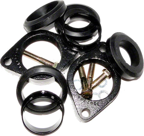 Flange and Gasket Assembly for Lite2™Lj; Hi-e2®; Lite2™Ld; Lg Heaters; 2 Inch; Set of 2 - Poolweb Image