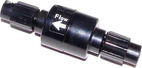 Corrosion Resistant Check Valve for Model 300; 302 In-line Automatic Chemical Feeder; 1/4 Inch Tube X 1/4 Inch Tube; Bulk - Poolweb Image