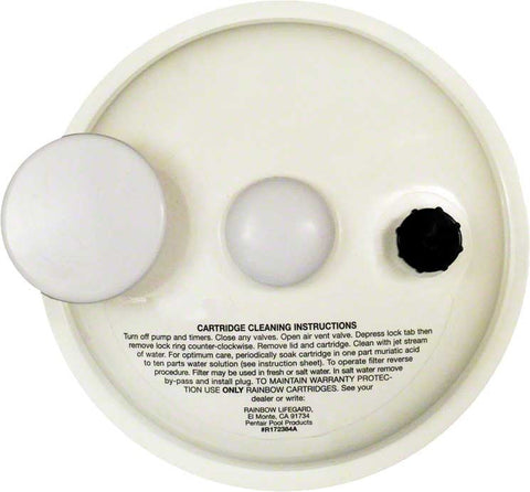 Complete Lid Assembly for Dynamic Series II and III Rtl/rcf-25 Cartridge Filter; High Capacity Automatic Feeders Model Hc-3315; Hc-3330 and Hc-3340 - Poolweb Image