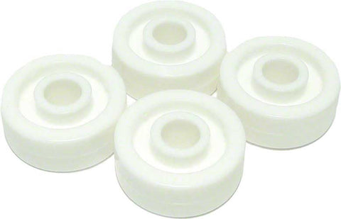 Wheel with 3/8 Inch Hole for All Rainbow Flexible Vacuum Heads; 1-3/8 Inch; Solid Plastic; 12/pack; 4/card (bubble Pack) - Poolweb Image