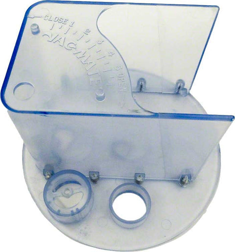 Large Top Housing and Plate Assembly for R211100 Vac-mate®Pool and Spa Multifunction Vacuum Skimmer Attachment - Poolweb Image