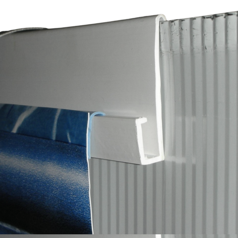 Ea 57" White Beaded Liner Strips - Pool Supplies Canada Image 2