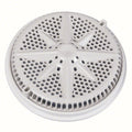 Starguard®Main Drain Cover with Long Ring (single); White; 8 Inch; 1/pack - Poolweb Image