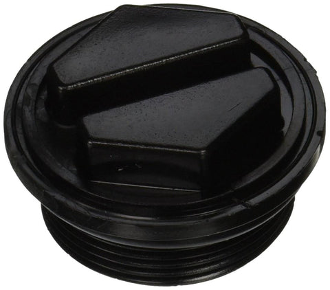 Black Drain Cap Plug with O-ring for Clean & Clear Plus; Fns Plus Filter; Clean & Clear/predator Filter Systems; Easyclean D.e. Filter; 1-1/2 Inch - Pool Supplies Canada Image