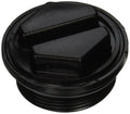 Black Drain Cap Plug with O-ring for Clean & Clear Plus; Fns Plus Filter; Clean & Clear/predator Filter Systems; Easyclean D.e. Filter; 1-1/2 Inch - Pool Supplies Canada Image
