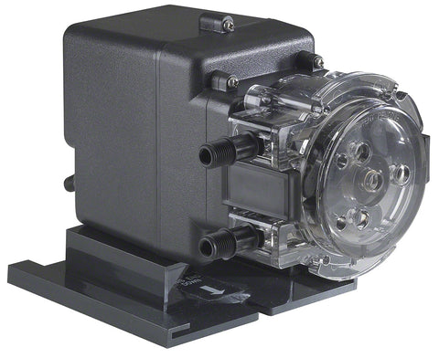 Stenner Pumps Classic 45 45mp5 Single Head Fixed Chemical Injection Pump; 1/4 Inch; 50 Gpd; Polycarbonate; 120 V-60 Hz; 0-25 PSI - Poolweb Image 1