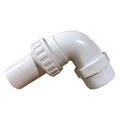 24/cs ABS Quick Connect 1-1/2" 90^ Elbow Mptxsmooth - Pool Supplies Canada Image