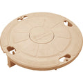 Pentair Admiral Skimmer Lock Down Lid (Tan) - 85007430