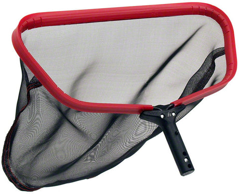 Red Baron Professional Leaf Rake; 20 Inch X 20 Inch Net; Tuff Duty Bag; Mesh Net; Aluminum Alloy Frame; Black - Poolweb Image