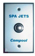 Single Gang Plate Wall Mount Spa Jet Switch for Compool Pool and Spa Automation Control System - Poolweb Image