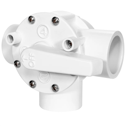 1.5 Slip ABS 3-way Valve - Pool Supplies Canada Image