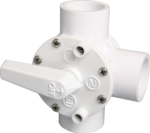 1.5 Slip ABS 3-way Valve - Pool Supplies Canada Image