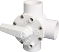 1.5 Npsm ABS 3-way Valve - Pool Supplies Canada Image