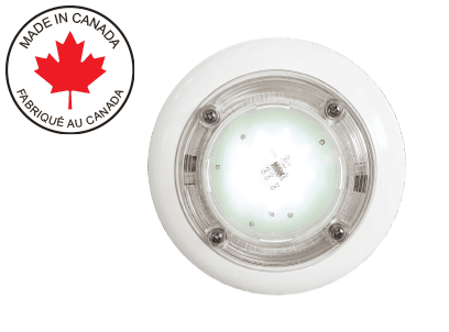 AquaLamp Complete Lighting Kit - LED White Light with White Trim