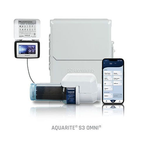 Hayward AquaRite S3 Series Smart Salt System w/ App Control for 25,000 Gallons