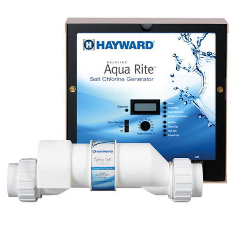 Hayward AquaRite® Salt Chlorinators for 25,000 Gallons - AQR9XLCUL Corded