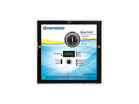 Solar Pool Control with display, low voltage output, timeclock (Open Line)