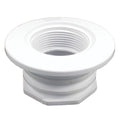 Standard Body Return Fitting for Gunite/concrete Pools; 1-1/2 Inch Threaded X 1-1/2 Inch Socket; White - Poolweb Image