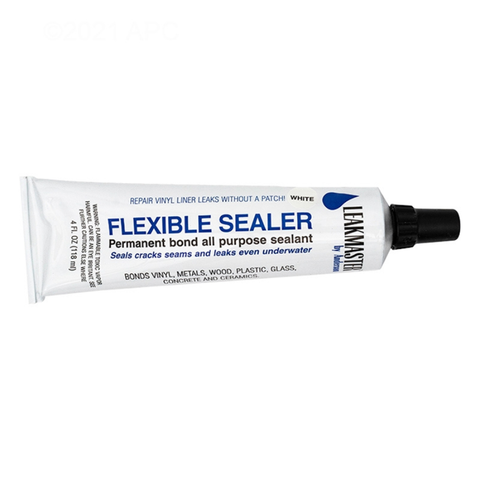 Flexible Tube 4 Oz.; White - Pool Supplies Canada Image