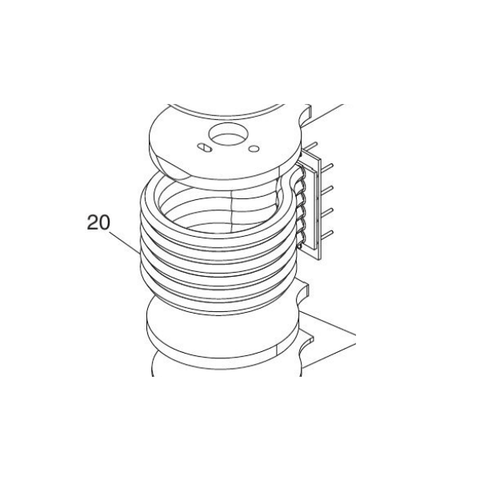 Heat Exchanger Tube Replacement for Model 260 Jxi™Heater - Pool Supplies Canada Image