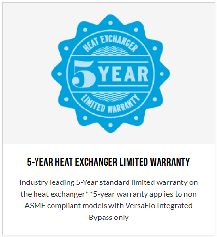 Jandy 200,000 BTU JXiQ™ Pool and Spa Heater w/VersaFlo