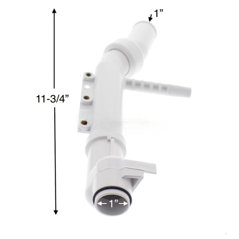 Feed Pipe with Timer Blank for Polaris Vac-sweep 360 Pool Cleaner - Pool Supplies Canada Image