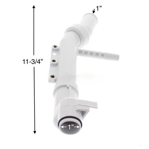 Feed Pipe with Timer Blank for Polaris Vac-sweep 360 Pool Cleaner - Pool Supplies Canada Image