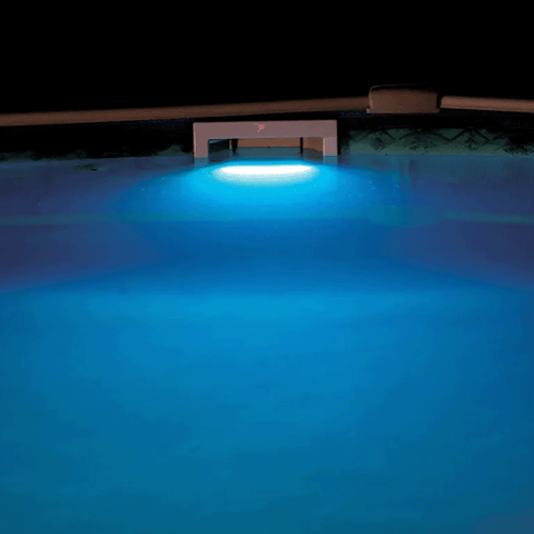 12" White LED Ag Wide Mouth Skimmer Light - Pool Supplies Canada Image 1