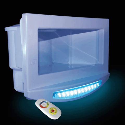 12" White LED Ag Wide Mouth Skimmer Light - Pool Supplies Canada Image