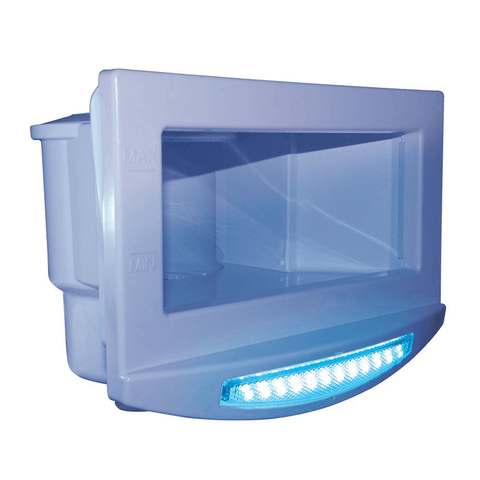 12" White LED Ag Wide Mouth Skimmer Light - Pool Supplies Canada Image