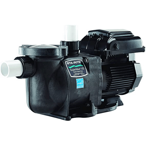 Supermax®VS Energy Efficient Variable Speed Variable Speed Pump with Timer; 1.5 HP - Pool Supplies Canada Image