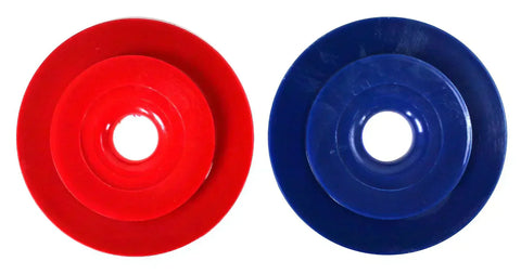 Red/blue Uwf Restrictor Disks - Pool Supplies Canada Image