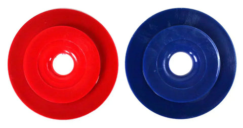 Red/blue Uwf Restrictor Disks - Pool Supplies Canada Image