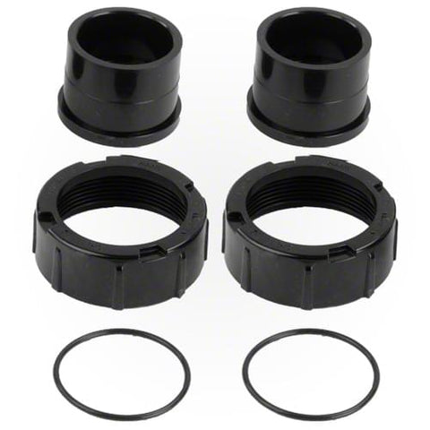 Jandy Tailpiece with Union Nut &amp; O-Rings - Pack of 2