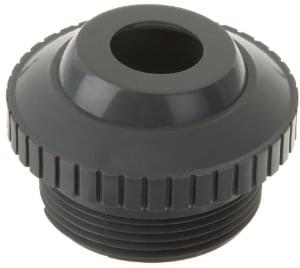Hydrostream Directional Flow Inlet Fitting; 1-1/2 Inch Mip; 3/4 Inch Opening; Dark Gray - Pool Supplies Canada Image