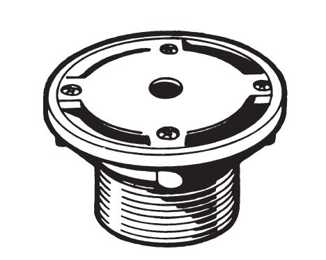Adjustable Floor Inlet - 1 1⁄2" FIP x 2" MIP (Open Line)