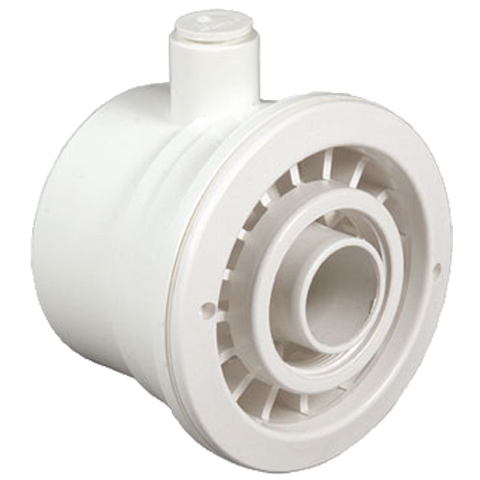 1.5" Socket Turbo-Boost Spa Jet Fitting — White (Open Line)
