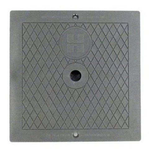 Square Deck Plate Cover for Sp1082; Sp1083; Sp1084; Sp1085; Sp1086 Automatic Skimmers; Gray - Pool Supplies Canada Image