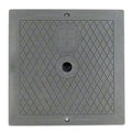 Square Deck Plate Cover for Sp1082; Sp1083; Sp1084; Sp1085; Sp1086 Automatic Skimmers; Gray - Pool Supplies Canada Image