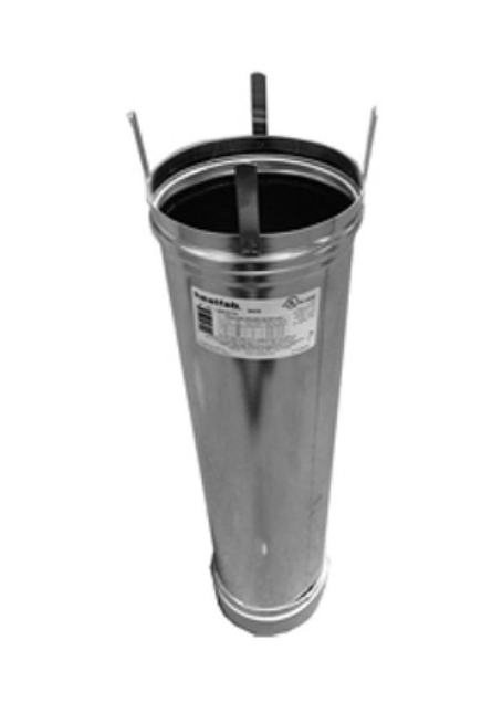 8" X 24" Straight Indoor Vent Pipe - Pool Supplies Canada Image