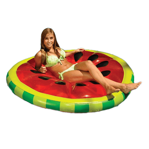 Swimline Water Sports; Swimline®Inflatable Island Loungers; Watermelon Slice™ - Pool Supplies Canada Image