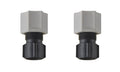 2/pk 3/8" Connecting Nut W/ Adapter - Poolweb Image