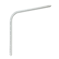 6" White Radius Corner-st - Pool Supplies Canada Image
