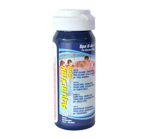 12/cs 50ct Spa 6-way Test Strip - Pool Supplies Canada Image