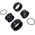 Jacuzzi DVK-7 Unions (Set Of 2) - 31175608R2BLK - Black