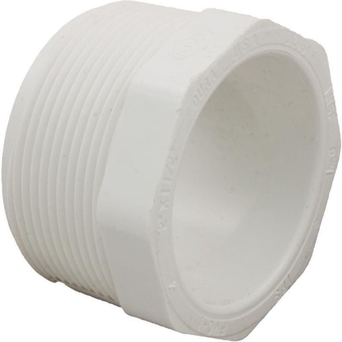 Lasco Fittings; Sch40 Reducing Male Adapter Mpt X Slip - Pool Supplies Canada Image