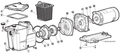 Super Pump Impeller for 2.5 HP - Pool Supplies Canada Image