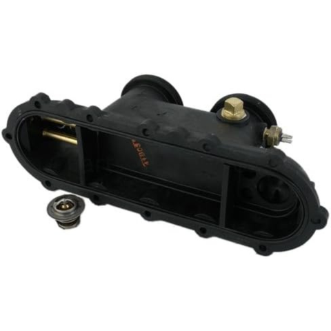 Front Header Assembly for H-series Millivolt/electronic Ed1 Style Heater and H150/h200/h210/h250/h300/h350/h400 Millivolt/electronic Ignition Heaters - Pool Supplies Canada Image