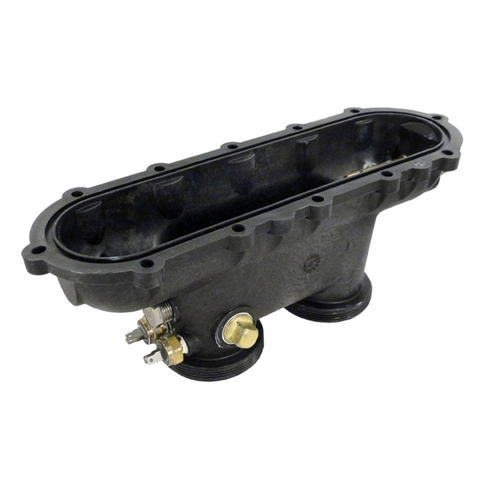 Front Header Assembly for H-series Millivolt/electronic Ed1 Style Heater and H150/h200/h210/h250/h300/h350/h400 Millivolt/electronic Ignition Heaters - Pool Supplies Canada Image